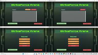 Strike Force Arena  Games Network and Security Demonstration [upl. by Peti]