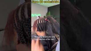 💋💋Braiding amp Sew In Color Hairstyle  Hair Extension Tutorial Elfinhair 🙋 [upl. by Kaleena8]