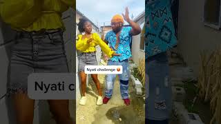 Nyathi challenge 😂😂 foryou funny comedy comedyvideo nigerianmovies [upl. by Attenna]