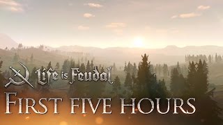 The First 5 Hours In Life Is Feudal MMO Official Guide [upl. by Leiram]