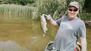 Bass Fishing Irondequoit Bay NY [upl. by Beal]