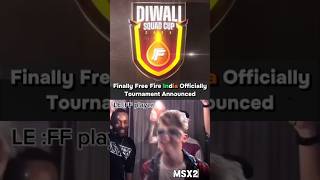 DIWALI SQUAD CUP EVENT 50000 DAIMONT free fire shot video free fire lover foryou tending [upl. by Sherurd534]