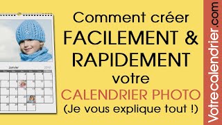 Comment créer rapidement mon calendrier photo [upl. by Radley]