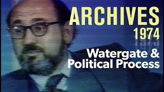 Watergate amp the political process 1974  ARCHIVES [upl. by Ryun]