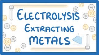 GCSE Chemistry  Electrolysis P2  Electrolysis to Extract Metals From Oxides  Explained 41 [upl. by Peppy795]