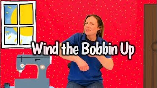 Wind the Bobbin Up  Sing Along With Tobee  Nursery Rhymes [upl. by Odnamra]