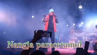 Nangja Paracetamol  Jitupan Bora performing 😱 28th wangala Festival  Saksa comedy [upl. by Karlene]