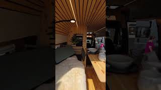 Schlafen und Sitzen im Heck des Sprinters vanlifegermany vanausbau camperconversion vanlife [upl. by Aivirt]