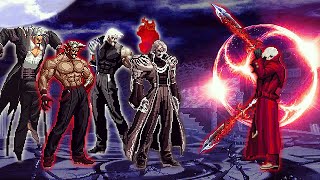 KOF Mugen Bloodedge Vs Rugal Soul Team [upl. by Amund28]