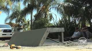 How to Build DIY Skate Ledges  Sk8Mafia X jslv  Yer Welcome [upl. by Garin]