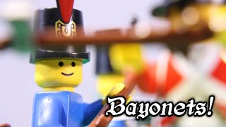 Bayonet Charge  Lego Napoleonic War Stop Motion [upl. by Stoops]