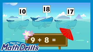 Meet the Math Drills  Addition FREE  Preschool Prep Company [upl. by Enilekaj302]