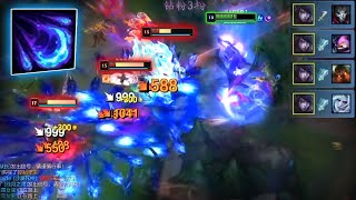 1600LP Aphelios  DESTROYING 5 Man in 1 Second  Engsub [upl. by Nimrac583]