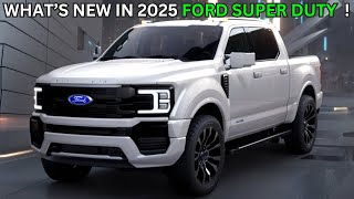 2025 Ford Super Duty is Coming  What to Expect from 2025 Ford Super Duty [upl. by Ettecul]