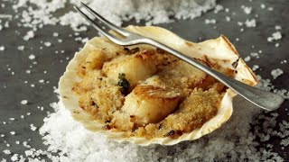 Recette  Coquilles SaintJacques à la Bretonne [upl. by Wicks]