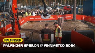 PALFINGER EPSILON  FINNMETKO 2024 [upl. by Aubry578]