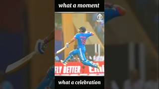 virat kohli what a celebration  virat kohli what a moment shorts viratkohli shortscric [upl. by Holmun]