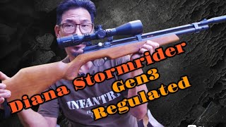 DIANA STROMRIDER GEN3DIANA STORMRIDER REGULATEDENTRY LEVEL DIANA PCP [upl. by Aicarg]