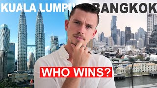 Kuala Lumpur vs Bangkok Which is Better for Travel amp Living Thailand or Malaysia [upl. by Mellisent]