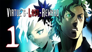 СЫГРАЕМ В ИГРУ  Zero Escape Virtues Last Reward 1 Перевод на русский [upl. by Lewie]