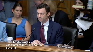 Sen Ossoff’s Bipartisan Bill to Strengthen Cybersecurity Workforce Passes Key Senate Committee [upl. by Copp4]