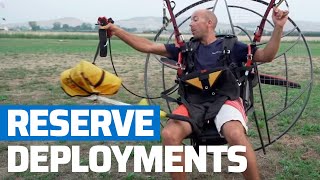 Reserve Deployments  Top Tips for Paramotoring [upl. by Frankhouse]