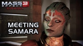 Mass Effect 3 Citadel DLC Meeting Samara version 1 [upl. by Horacio]