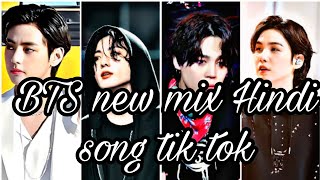 BTS new mix Hindi song tik tok video bts btsarmy [upl. by Leverick]