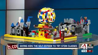 Interview Giving kids the selfesteem to try STEM classes [upl. by Alat]