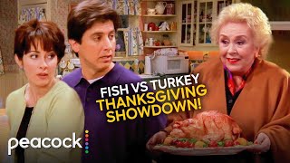 Everybody Loves Raymond  Debra and Marie Battle For the Top Thanksgiving Dish [upl. by Brackett]