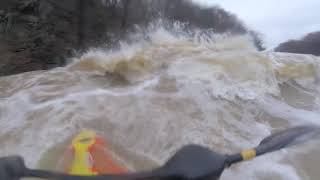 Occoquan River Kayaking 18000 cfs [upl. by Ayres]