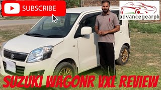 Suzuki Wagon R VXL Review  2017  Advancegearpk [upl. by Gader551]