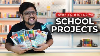 School Projects के लिए MustHave Stationery Items 📝  Best Stationery for स्कूल प्रोजेक्ट्स ✨📒🖊️quot [upl. by Agnizn]