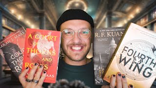 ASMR Most tingly Library Roleplay  ACOTAR Babel Fourth Wing [upl. by Otrevire]