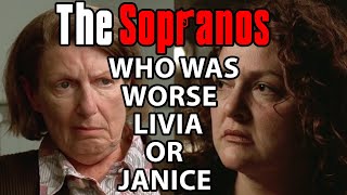 Who Was Worse Livia or Janice  Soprano Theories [upl. by Asilam]