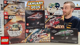 LEGO Star Wars January 2025 Sets Reviewed amp Placed [upl. by Millford733]