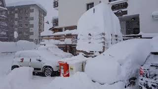 Neve record a Cervinia  biggest snowfalls ever at Cervinia [upl. by Stout]