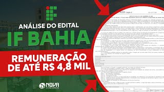 Análise completa do edital IF Baiano 2023 [upl. by Rexer]