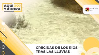 Crecidas de los ríos tras las lluvias [upl. by Wu]