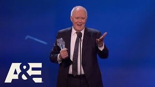 John Lithgow Wins Best Supporting Actor in a Drama Series  22nd Annual Critics Choice Awards  AampE [upl. by Prakash]