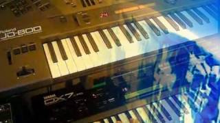 Korg Wavestation  Roland JD800 Arctic Circle [upl. by Melitta]