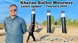 Kharian To Sialkot Motorway Latest Update February 2024  Rehman Arshad Vlogs [upl. by Adnahc218]