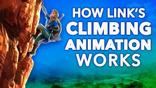 How Links Climbing Animation Works in Breath of the Wild [upl. by Filia617]