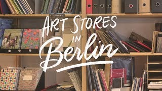 Art Stores in Berlin 🎨 [upl. by Palla]