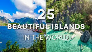 Island Hopping 25 Breathtaking Islands Revealed [upl. by Ecined]