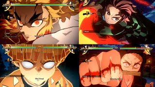 All Ultimate Art Attacks  DEMON SLAYER The Hinokami Chronicles PC Gameplay 60 FPS [upl. by Neerahs]