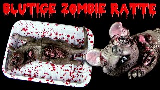 Halloween  Blutige Zombie Ratte  Na denn Mahlzeit  Creepy Horror Prop [upl. by Amari]