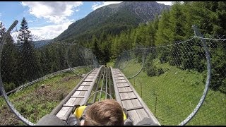 Rodelbahn Alpine Coaster Imst Austria Full ride in HQ 1080p 25fps Go Pro Hero3 Black Edition [upl. by Aicital]