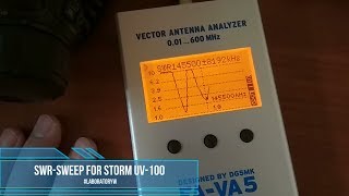 Тест базовой УКВ антенны STORM UV100 [upl. by Etat]