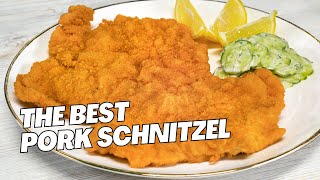 Best amp Easy PORK SCHNITZEL in 10 Minutes German PORK SCHNITZEL Recipe by Always Yummy [upl. by Stiles]